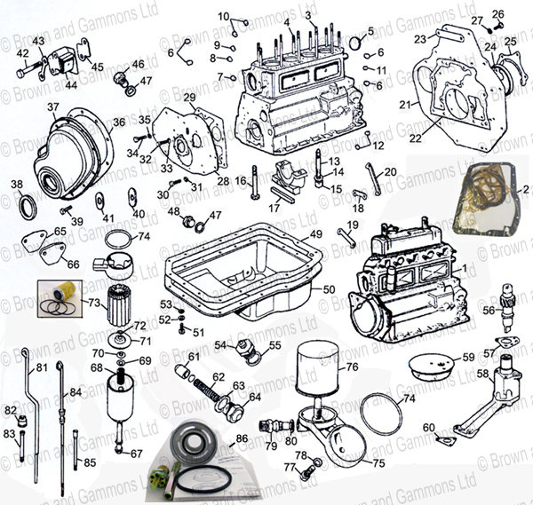 Image for Engine 1800cc 5 bearing 18GB to 18V