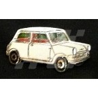 Image for PIN BADGE MINI SALOON GREY