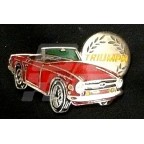 Image for PIN BADGE TR6 RED