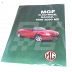 Image for MGF ELECTRICAL MANUAL 1996-2000