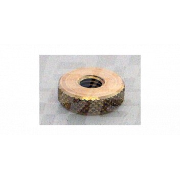 Image for Brass gauge nut knurled