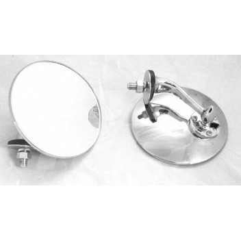 Image for WING MIRRORS LUCAS ROUND MGA T PAIR