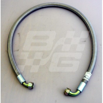 Image for OIL COOLER PIPE BRAIDED S/STEEL MGB