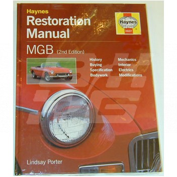 Image for MGB RESTORATION MANUAL