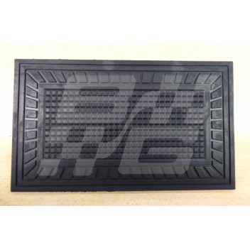 Image for Rubber heel mat for carpet.