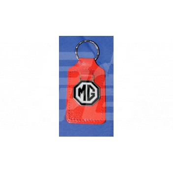 Image for RED KEY FOB WITH BLK/WHITE MG