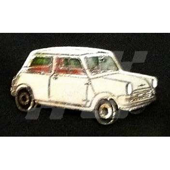 Image for PIN BADGE MINI SALOON GREY