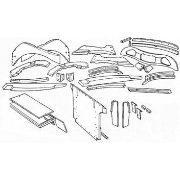 Image for TIMBER KIT LESS DOORS TC