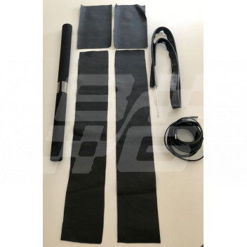 Image for Capping material and piping set - BLACK MGA roadster