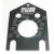 Image for Rear camber plate 3.2 single (Black)