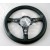 Image for STEERING WHEEL 14 INCH FLAT BLACK LEATHER