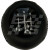 Image for Gear Knob Black Leather