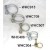 Image for Twin wire hose clip 3/8 inch- 1/2 inch