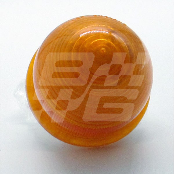 Image for LENS AMBER PLASTIC MGA 1600