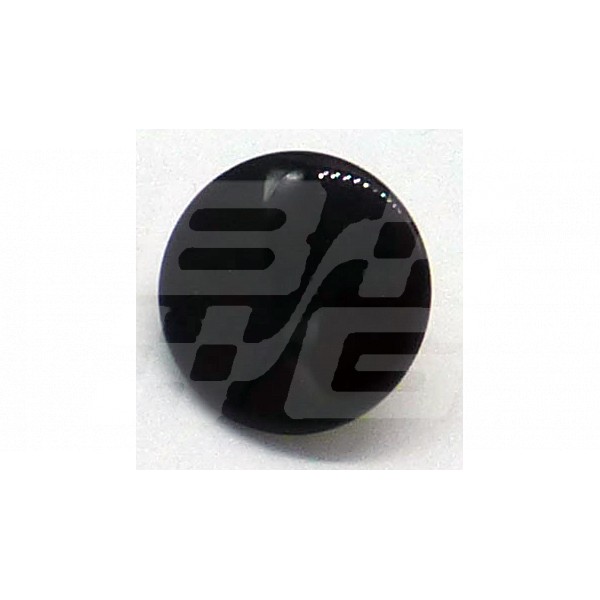 Image for DURABLE DOT DOME BUTTON BLACK