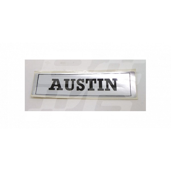 Image for AUSTIN ROCKER COVER LABEL