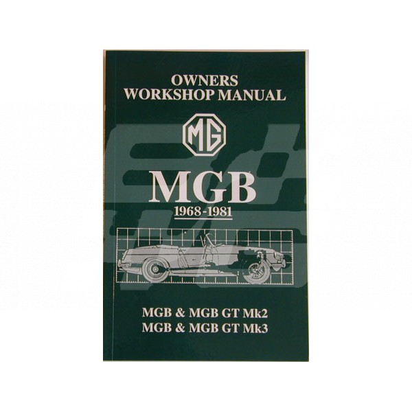 Image for MGB MANUAL 1969-81 A5 SIZE