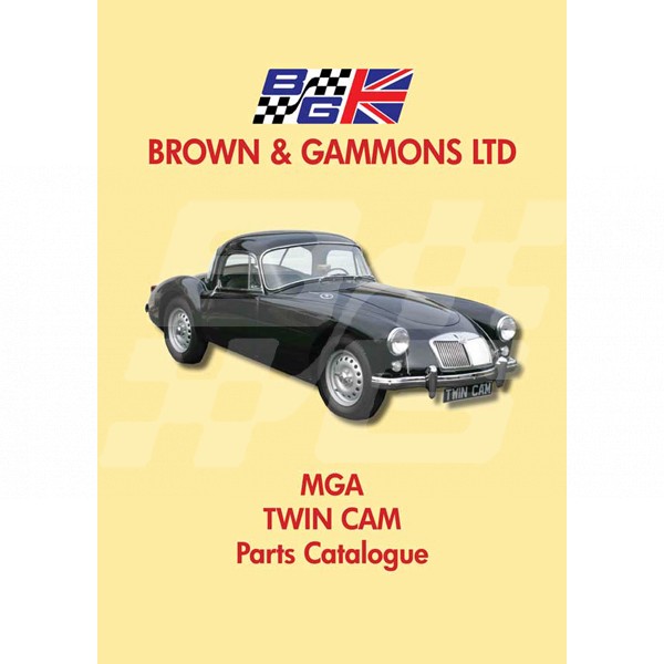 Image for Catalogue MGA Twin Cam ** Sent to Europe**