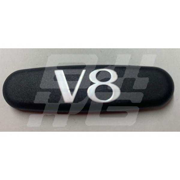 Image for BADGE V8 SATIN SILVER FACIA ROVER 75 V8 ZT 260