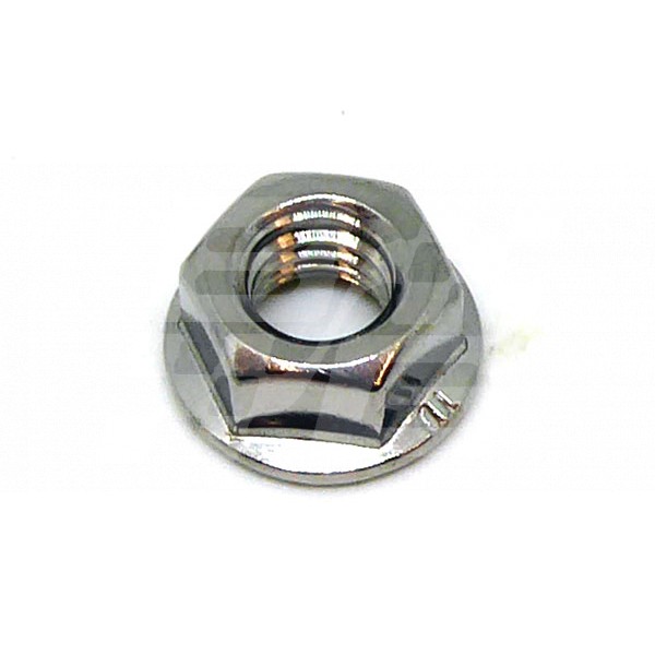 Image for Flange nut M8 stainless steel