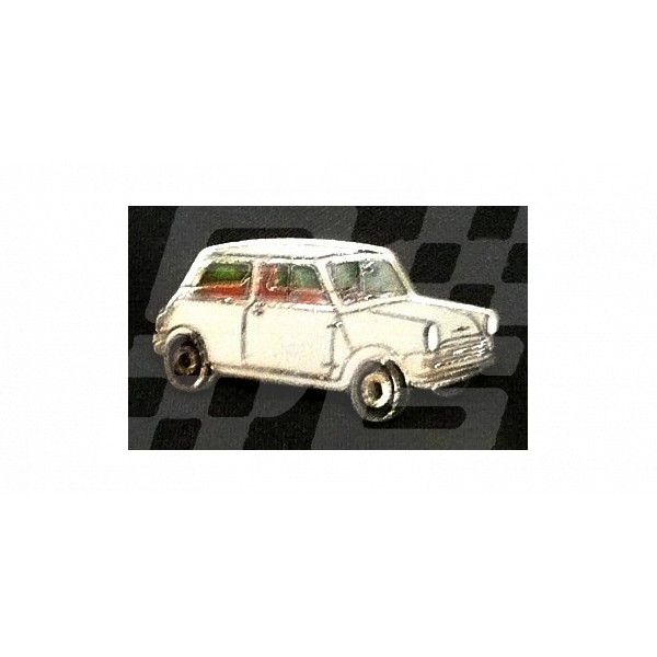 Image for PIN BADGE MINI SALOON GREY