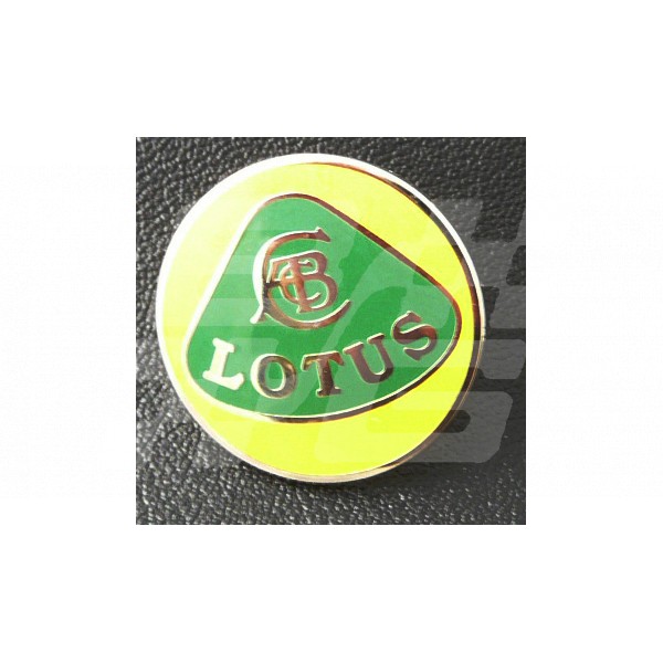 Image for PIN LOTUS LOGO GREEN/YELLOW