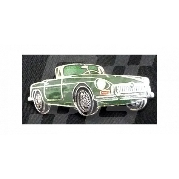 Image for PIN BADGE MGB C/B GREEN