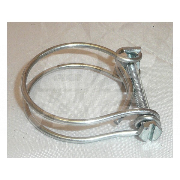 Image for Twin wire hose clip 1 1/8 inch - 1 3/8 inch